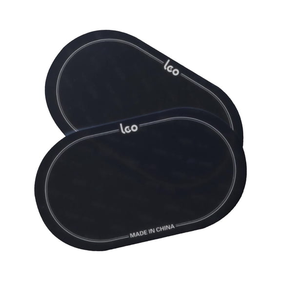 2 piezas de parches de parches de tambor, pegatina protectora, instalación fácil y rápida, Protector de parche de parche a prueba de impactos , negro 15,7 cm x 9 cm negro 157 cm x 9 cm