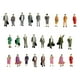 thumbnail image 4 of 25 figuras escala HO 1:87, tren, parque, calle, pasajeros, paisaje, personas, modelo pararse, 4 of 8