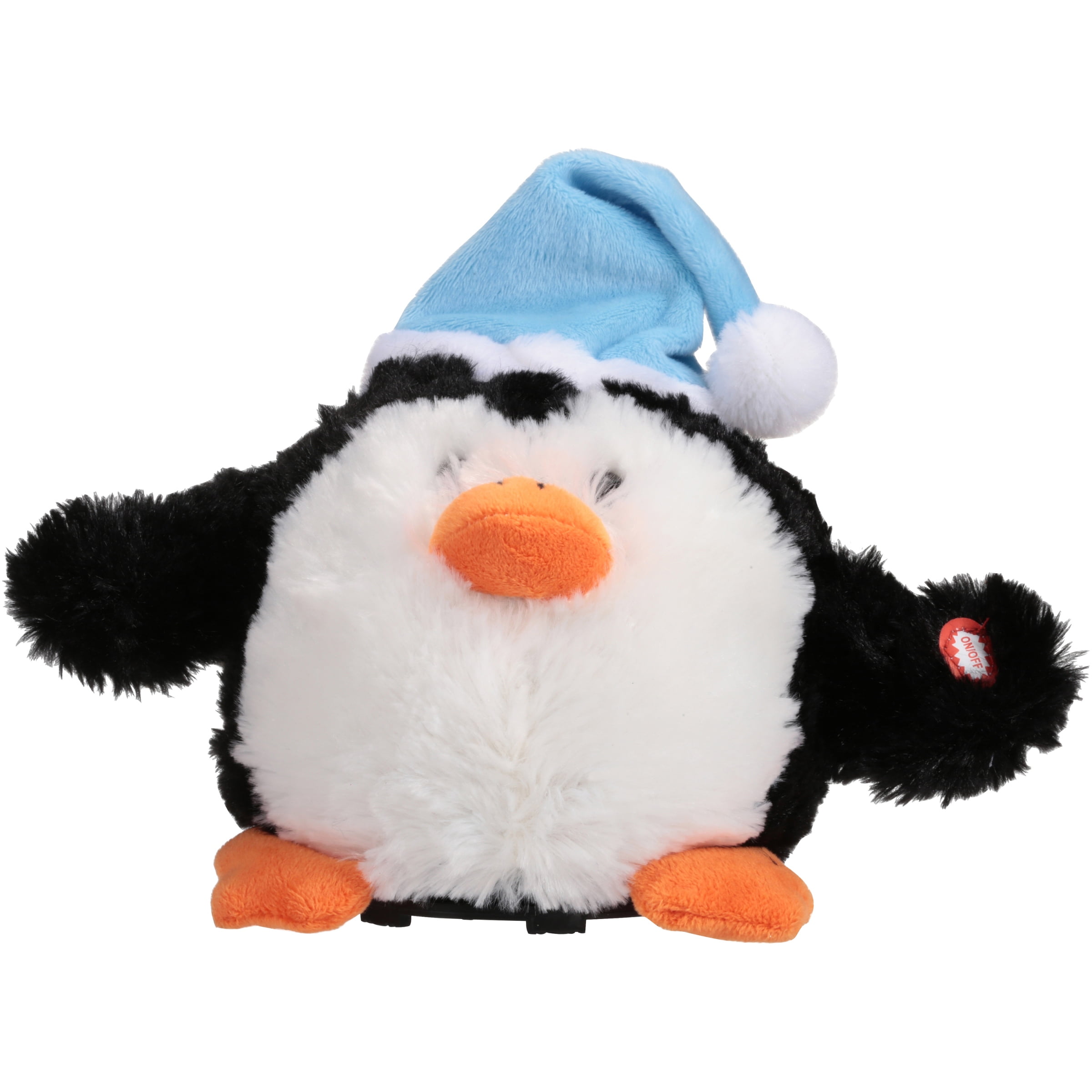 Holiday Time Animated Spinning Penguin Plush - Walmart.com