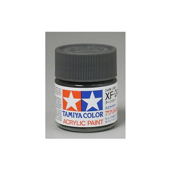 Tamiya 81324 Acrylic XF24 Dark Gray 3/4 oz TAM81324