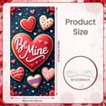 thumbnail image 2 of Heart-shaped Valentine Banner Red Pink Love Display Sweet Design Colorful Hearts Heart Backdrop for Valentine's Day Party Romantic Date Anniversary Celebration, 2 of 9
