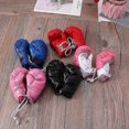 thumbnail image 2 of Colgante de guantes de boxeo en negro, azul, rosa y blanco, mini guantes de boxeo, azul, 2 of 5
