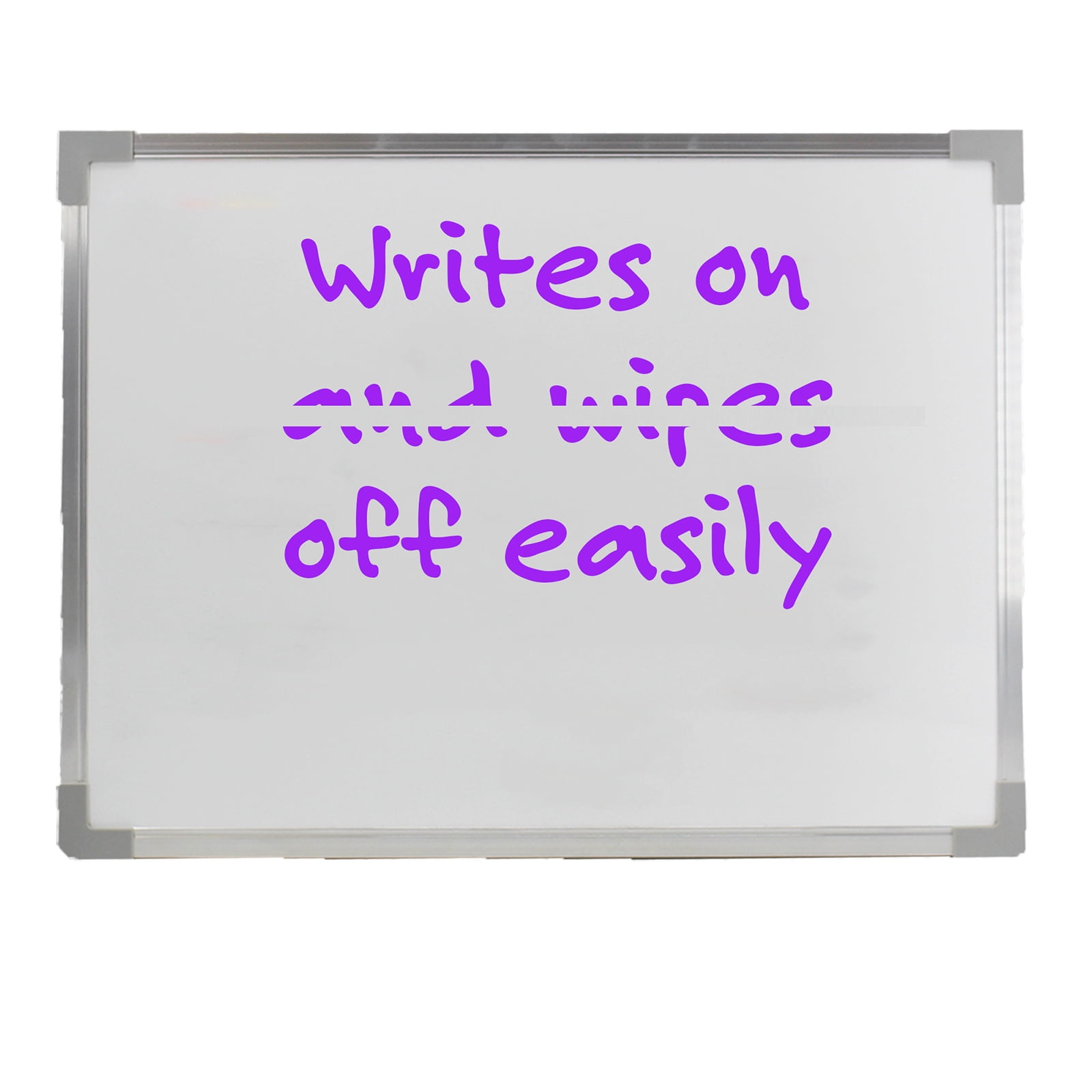 Crestline Products Aluminum Framed Dry Erase Board, 24" x 36"