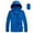 Dark Blue, variant on EGNMCR Womens Plaid Shacket Jacket, Long Sleeve Button Down Fleece Hooded Jackets, Warm Coat Rain Jacket Womens With Hood Windbreaker Jackets Sun Hoodie Light Raincoats With Storage Bag Women Coat