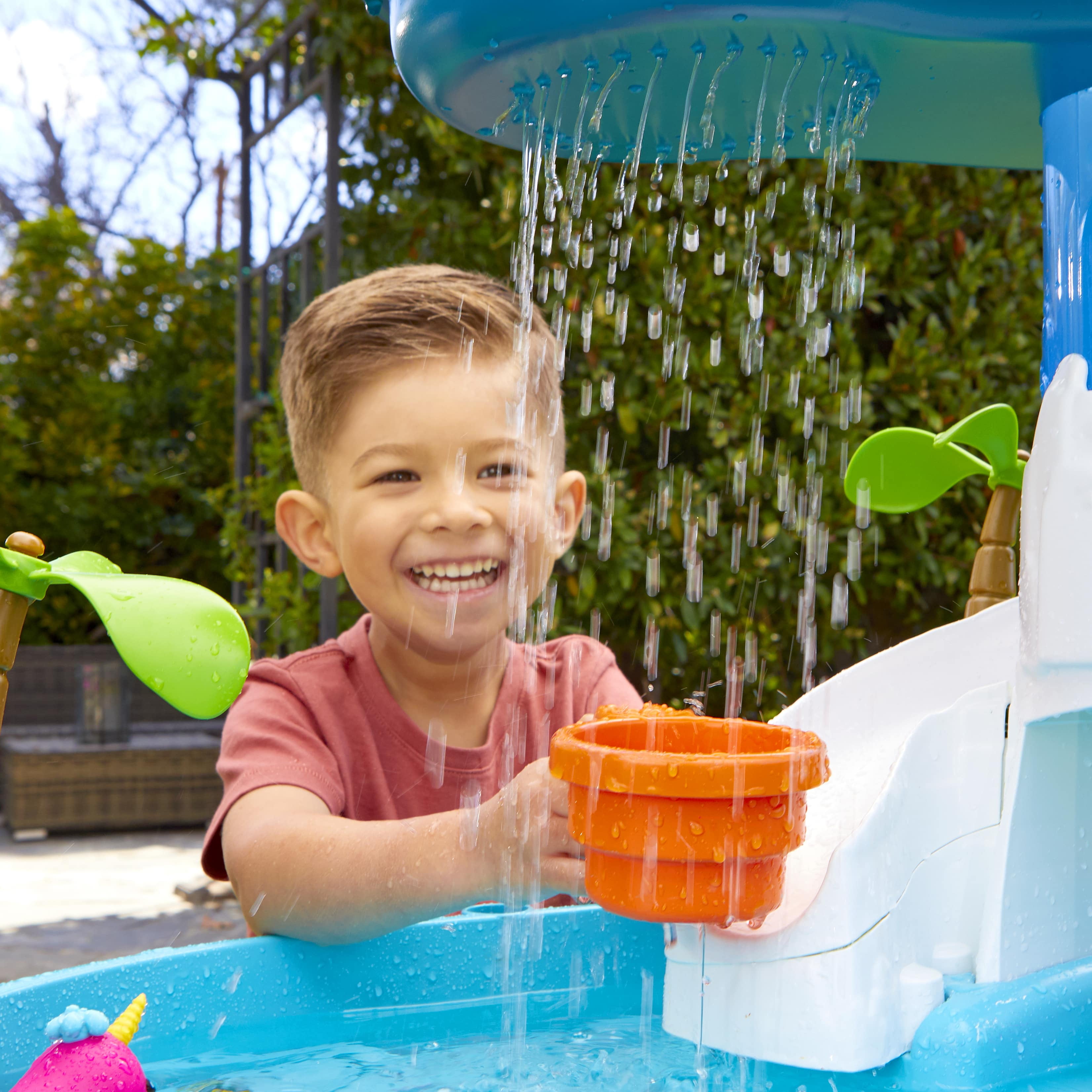 Little Tikes® Waterfall Island™ Water Activity Table with Accessories, for Kids ages 2-5 years