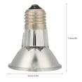 thumbnail image 1 of Reptile Halogen Spotlights Flat-Faced Design Light Sun Lamp, UVB Light, for Amphibians for Lizard Reptiles, 1 of 7