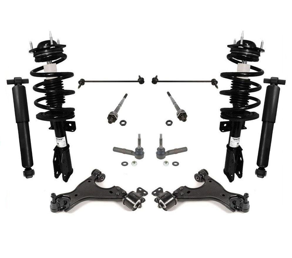 Front Struts Suspension Chassis 12PC Kit for Chevrolet Traverse 3.6L