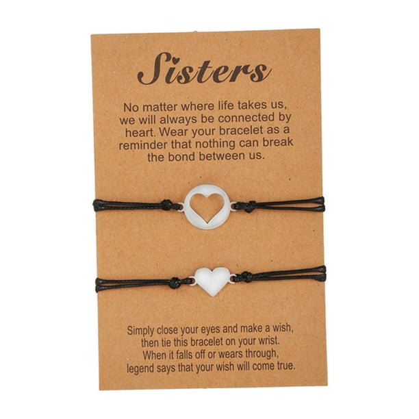 Pulsera del Día de la Madre Pulsera con Colgante Informal para Compromiso de Fiesta de Disfraces 2 piezas amor