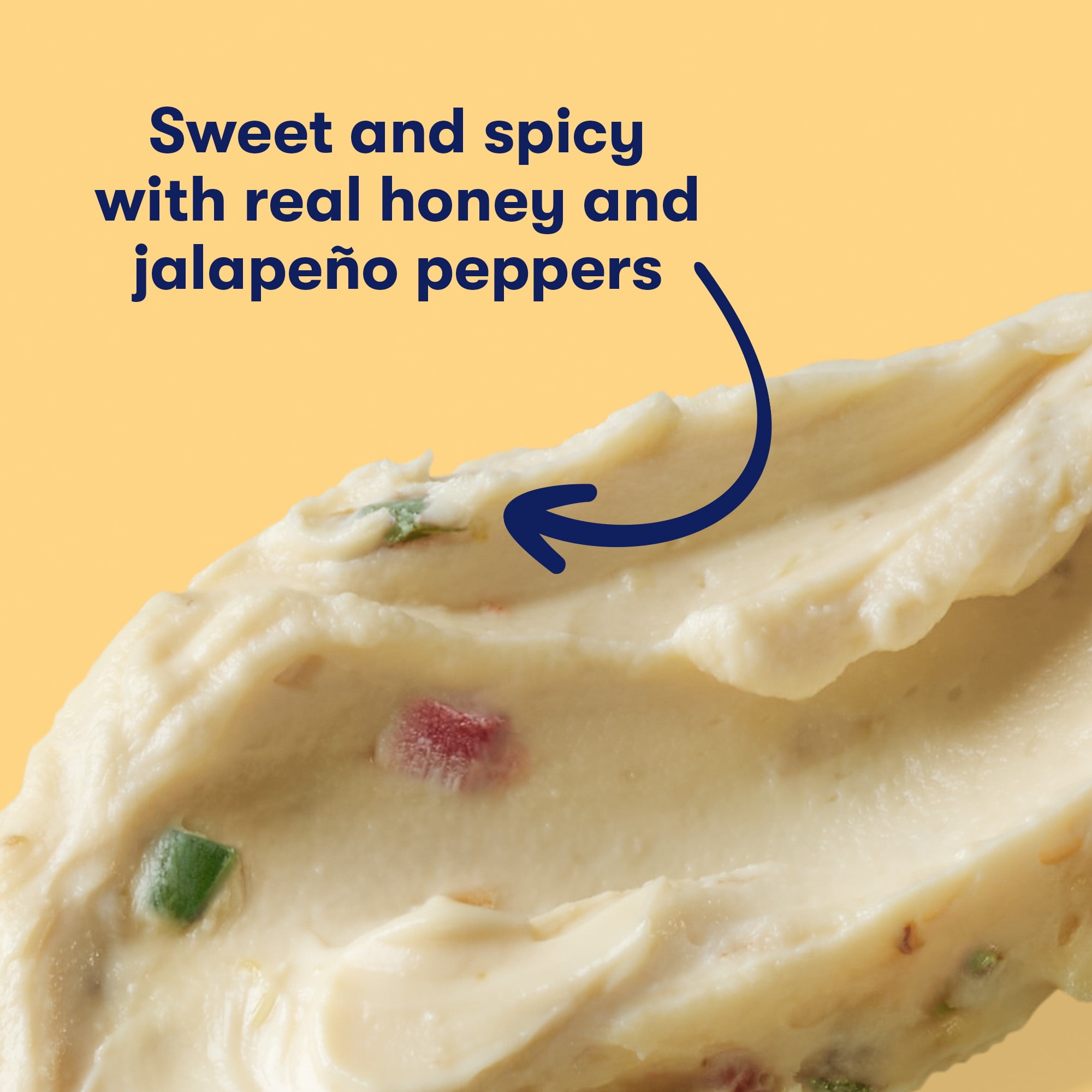 Tillamook Fresh Jalapeno Honey Cream Cheese Spread, 7 oz Tub