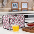 thumbnail image 6 of Goofa Rose Flowers Print Toaster Cover 2 Slice, Two Slice Bread Machine Cover Quilted Toaster Covers Bread Maker Cover Kitchen Appliance Cover, 6 of 7