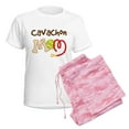 thumbnail image 6 of CafePress - Cavachon Dog Mom Women's Light Pajamas - Women's Short Sleeve Print T-Shirt and Pants Light Cotton Pajama Set, 6 of 7