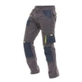 thumbnail image 6 of Men Carpenter Pants Heavy Duty Trousers Cordura Knee Pad Reinforced Utility Pockets Painter Pants Gray W36-L32, 6 of 7