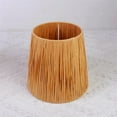 thumbnail image 1 of Lamp Shade,Creative Raffia Lampshade Romantic Room Decor,Table Lamp Cover Lighting Lamps Lampshade,Hand Woven Lampshade Boho Light Fixture Shade,Living Room Nursery Stylish Room 16cmx17cm, 1 of 8