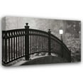 thumbnail image 1 of Vitaly Geyman 24x17 Gallery Wrapped Canvas Wall Art Titled - Bridge of Light II BandW, 1 of 4