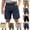 Navy, variant on Y-Sunset Boys 7 Inch Inseam Stretch Cargo Shorts, Elastic Waist Relaxed Fit Multi Pocket Chino Work Shorts for Kids Hiking Outdoor Daily (Navy/5-6 Years)
