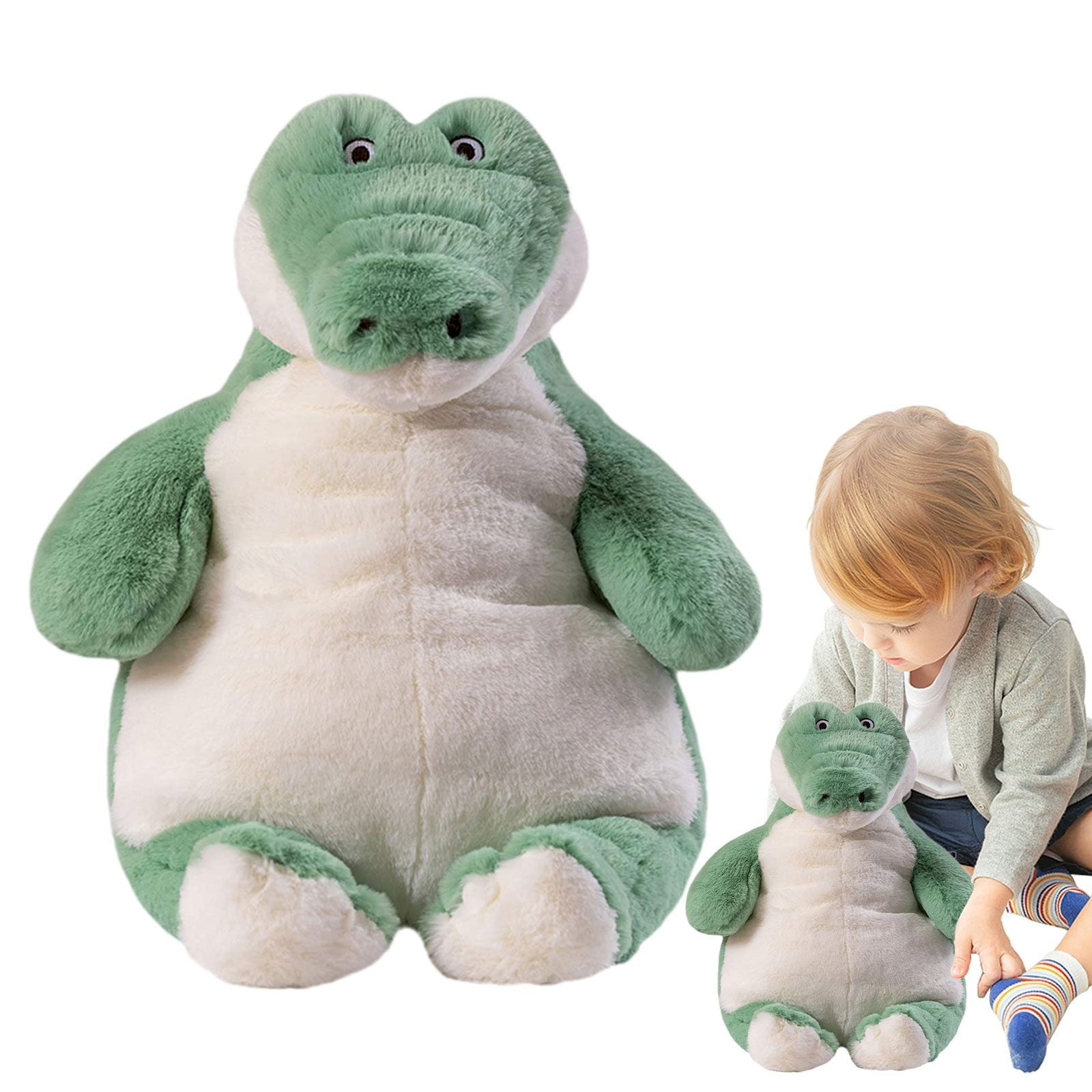 RUIG Alligator Weighted Stuffed Animals, 17" Weighted Crocodile Plush Toy Large Weighted Plush Animal Pillow Gifts for Boys and Girls,Weighted Stuffed Animals for Baby Girl Boy Adult Kid Gift
