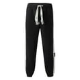 thumbnail image 4 of Vedolay Pants for Men Fashion Sport Baggy Pants Jogger with Pockets Black,4XL, 4 of 5