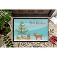 thumbnail image 2 of Carolines Treasures CK3479MAT Toy Poodle Christmas Tree Door Mat Indoor Rug or Outdoor Welcome Mat 18x27 Doormat 18H X, 2 of 3