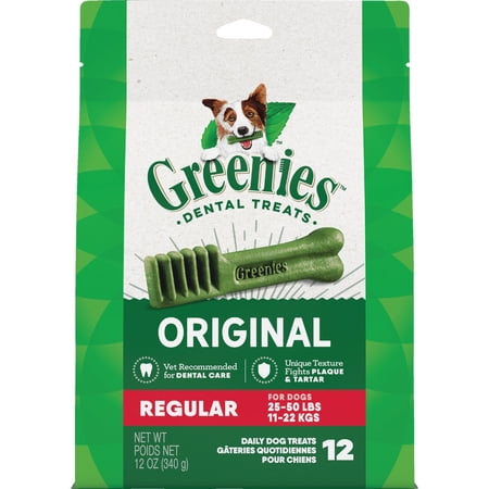 ADMC Greenies Dental Chew Dog Treat - Pack of 12