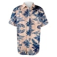 thumbnail image 5 of OIOLOYJM Button Down Shirt for Men Short Sleeve Summer Hawaiian Tropical Lounge Beach Shirts Floral Casual Relaxed Fit Lightweight Tops with Pocket Vermilion M, 5 of 5