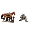 thumbnail image 1 of Majestuosa Escultura Equina De Resina, Ideal Para Decorar El Escritorio De La Oficina En Casa O La Sala De Estar. Colección Para Amantes De Los Animales. Pieza De Arte Moderno., 1 of 8