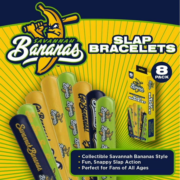 Savannah Bananas Slap Bracelet Novelty Toy, for Children and
