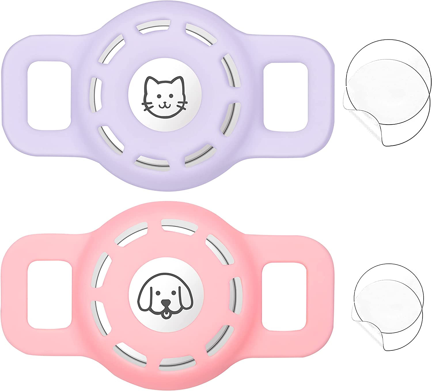Airtag Cat Collar Holder for Apple Air Tag Cat Collar Holder Within 0.6