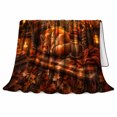 thumbnail image 2 of Autumnal Fox Sleep Peaceful Forest, Cozy Friendship Quote Scene, Warm Flannel Blanket for Living Room and Reading Nook, Art Lovers Thanksgiving Gift, Artistic Home Decor, 2 of 9