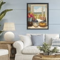 thumbnail image 3 of Stupell Industries Eclectic Coastal Vacation Window Seat Black Floating Frame Canvas Art, 25 x 31, by Lisa R Dumm, 3 of 8
