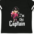 thumbnail image 4 of Inktastic I'm the Captain Pirate Girl Girls Toddler T-Shirt, 4 of 5