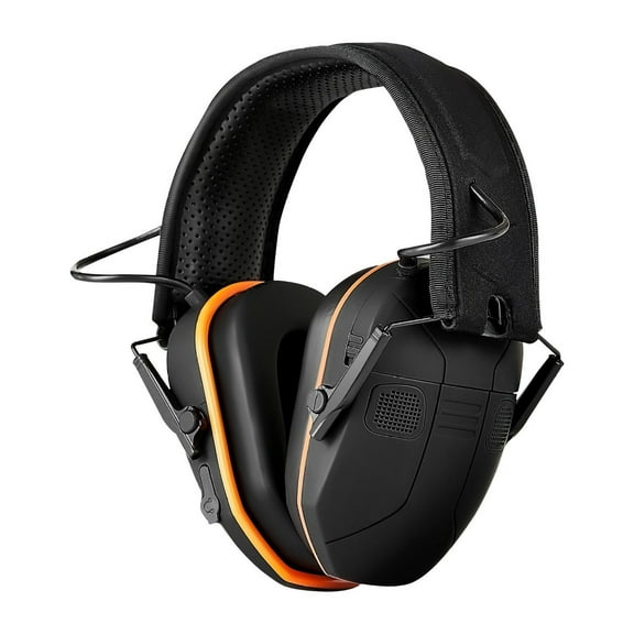 Safety Earmuffs Bluetooth Hearing Protection, NRR23dB Noise Reduction Ear Muffs for Shooting Hunting Construction, Wireless Headphones with Ambient Sound Amplification