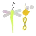 thumbnail image 3 of Door Hanging Cat Toy, Interactive Cat Hanging Toy Relieve Boredom  For Cat Tease Cat Rope And Yellow Small Eye Sequined Dragonfly, 3 of 8