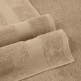 thumbnail image 5 of Elegant Comfort Cotton 6-Piece Towel Set Cotton Bathroom, Taupe, 5 of 7