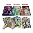 thumbnail image 2 of Cartas grandes de Pokémon de gran tamaño, cartas de batalla de entrenador raro, juguetes de Pikachu, italiano, alemán, inglés, Vmax, Vstar, regalo para niños Fivean unisex, 2 of 2