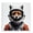 Astronaut Fox Portrait, variant on Stupell Industries Eclectic Bear in Space Suit Black Framed Giclee Art, 12 x 12, by Lazar Studio