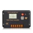 thumbnail image 1 of Controlador de cargador solar ECO-WORTHY 30A 12/24V PWM, 1 of 8