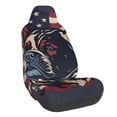 thumbnail image 1 of Balery Patriotic Bulldog Art Funda de Asiento para Auto con Diseño - Cubierta Frontal Suave y Transpirable con Protector Antideslizante- 1 Unidad, 1 of 5