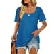 thumbnail image 2 of Manga corta Manga abullonada Cuello cuadrado Moda Casual Versátil Camiseta suelta Blusa, 2 of 6