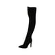 thumbnail image 2 of Botas por encima de la rodilla para mujer, botas casuales de tacón alto, largas, para bodas, uso diario y al aire libre. 39, 2 of 9