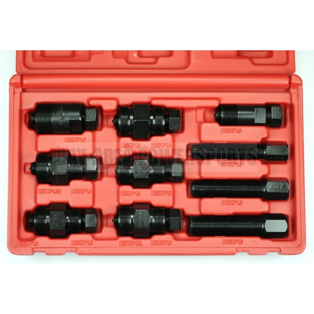 10 Piece Rotor Flywheel Driver Puller Kit Set Atv Motorcycle Dirt Bike