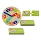 thumbnail image 5 of Reloj de aprendizaje de madera Material didáctico Montessori educativo para la sala de actividades de enseñanza, 5 of 9
