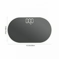 thumbnail image 3 of GJX Small Portable Body Weight Scales Digital Bathroom Mirror Travel Scale for Body WeightScale Mini Electronic Scale for Personal Health, 3 of 6