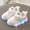 Pink, variant on HUITKMM Baby Shoes for Girls and Boys Ages 1 6 White Light Up Sneakers Soft Sole Casual Shoes for Walking and Trendy Style