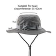 thumbnail image 2 of Sombrero De Pesca Con Protección Solar, Sombrilla, Sombrero De Cubo Boonie, Sombrero Transpirable De Ala Ancha Para El Sol Para Senderismo Al Aire Libre, Viajes De Pesca Methold AP007142-02, 2 of 6
