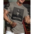 thumbnail image 2 of Gymish You VS You Men’s Workout T-Shirt – Funny Gym Shirt, Lifting Tee, Deadlift Fitness & Bodybuilding Top, 2 of 6