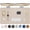 Beige-48" x 24", variant on Leather Desk Pad Protector - 48" X 17" Non-slip Pu Large Mouse Waterproof Blotter Mat For Office And Home (black)