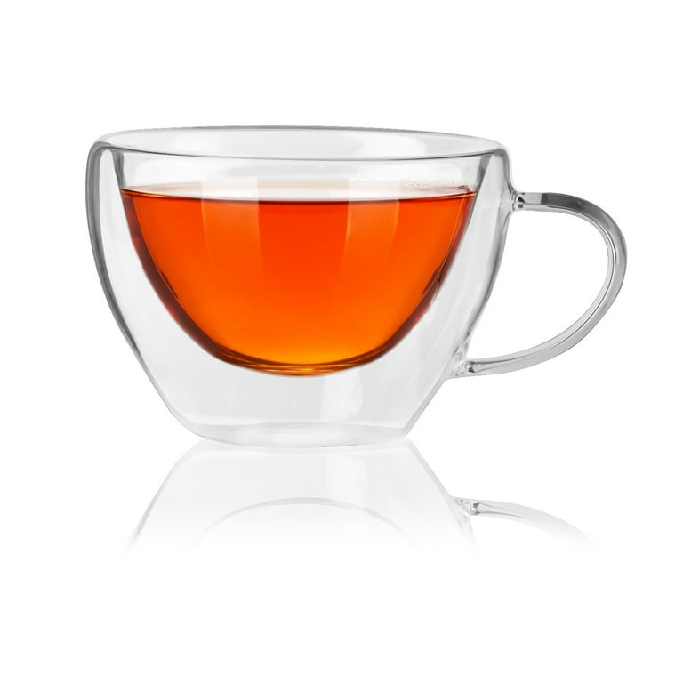 Duple Glass Teacup (Set of 4)