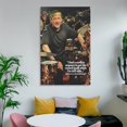 thumbnail image 6 of Neil Peart At The Kit Poster Canvas Art Poster and Wall Art Picture Print Modern Family bedroom Decor Posters 16x24inch(40x60cm), 6 of 6