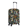 thumbnail image 3 of Daiia Vintage Casino Chips Luggage Cover, Thickened Washable Travel Luggage Covers, Elastic Unique Baggage Covers for 18-20 inch Luggage-Small, 3 of 9