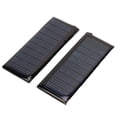 thumbnail image 1 of 2PCS Polycrystalline Solar Panel, 45MA 5V Battery Panel Kit Outdoor Powered Silicon Cells Supply Mini Maintainer Trickle Charging High Performance, 1 of 9